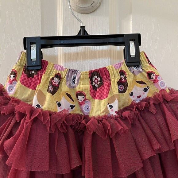Matilda Jane Character Counts Heart Soul Sylvia Russian Doll Tutu Skirt Size 2 - Picture 10 of 11